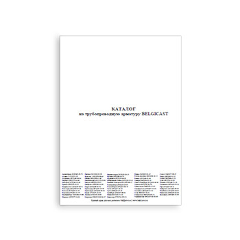Catalog for марки BELGICAST pipe fittings